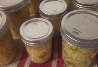 Preserving Sweet Corn